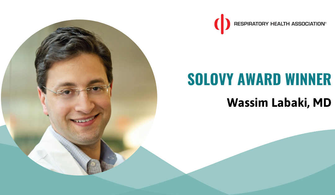Dr. Wassim Labaki Receives 2025 Solovy Award for Advancement in COPD