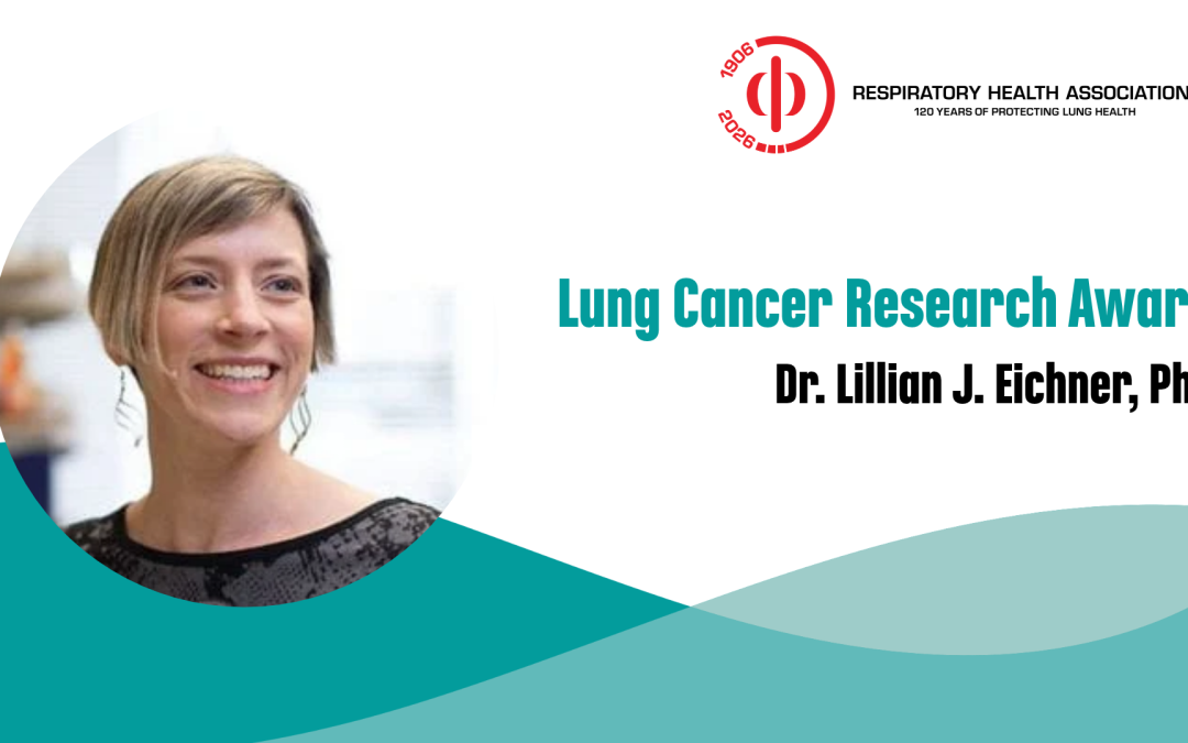 Dr. Lillian Eichner Receives Respiratory Health Association’s 2026 Lung Cancer Research Award