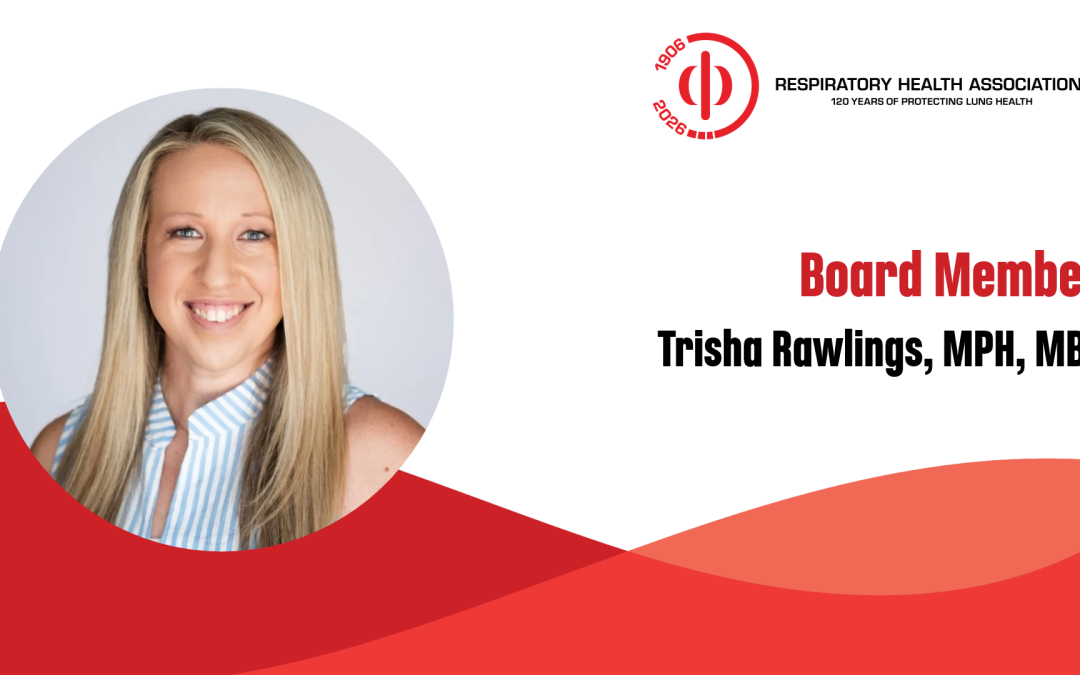 Respiratory Health Association Welcomes Healthcare Strategy Leader Trisha Rawlings, MPH, MBA, to Board of Directors